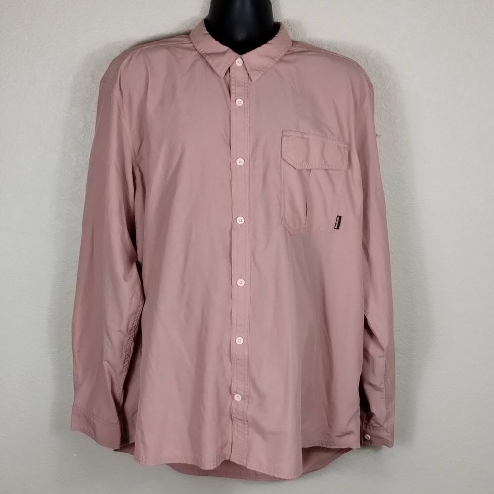 Simms MTH Salmon Color Long Sleeve Fishing Shirt